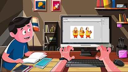 Dual Certificate in 2D Animation Film Making